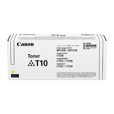 Originálny toner Canon T10 Y (4563C001), žltý, 10000 strán