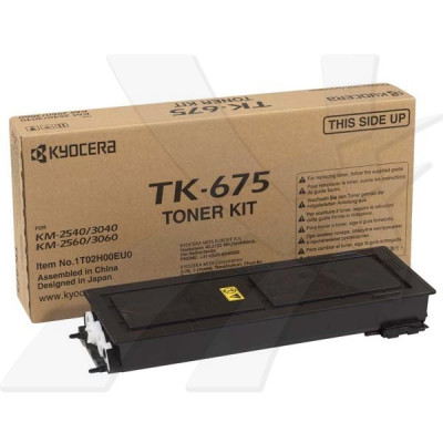 Originálny toner Kyocera TK-675K, čierny, 20000 strán
