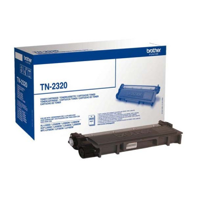Originálny toner Brother TN-2320Bk, čierny, 2600 strán