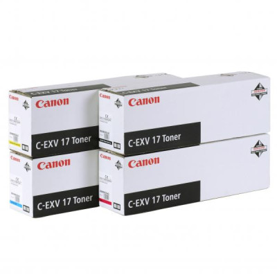 Originálny toner Canon C-EXV17Bk (0262B002), čierny, 27000 strán