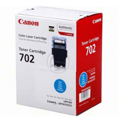 Originálny toner Canon CRG-702C (9644A004), azúrový, 10000 strán
