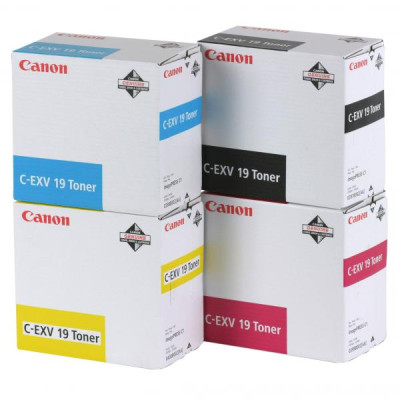 Originálny toner Canon C-EXV19C (0398B002), azúrový, 16000 strán