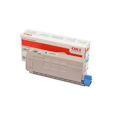 Originálny toner Oki C712 (46507615), azúrový, 11500 strán