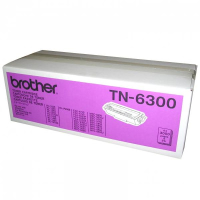 Originálny toner Brother TN-6300Bk, čierny, 3000 strán