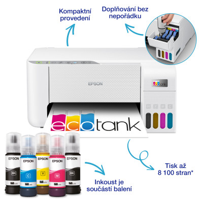 Multifunkčná tlačiareň Epson EcoTank L3276 (C11CJ67436)