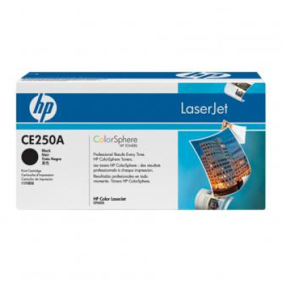 Originálny toner HP CE250A (504A), čierny, 5000 strán