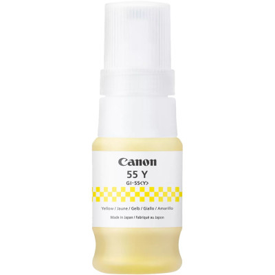 Originálny atrament Canon GI-55Y (6291C001), žltý, 3000 strán (40 ml)