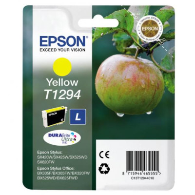 Originálny atrament Epson T1294 (C13T12944012), žltý, 7 ml