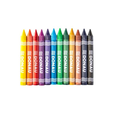 Voskovky Donau - voděodolné, v kartové krabičce, 12 ks