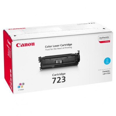 Originálny toner Canon CRG-723C (2643B002), azúrový, 8500 strán