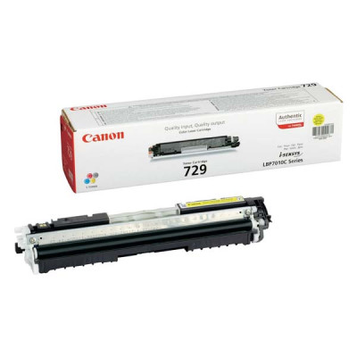 Originálny toner Canon CRG-729Y (4367B002), žltý, 1000 strán