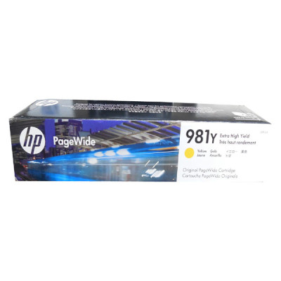 Originálny atrament HP L0R15A (981Y), žltý, 16000 strán (185 ml)