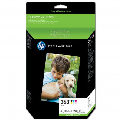 Originálny atrament HP Q7966EE (363), CMYK/LC/LM, 6-pack