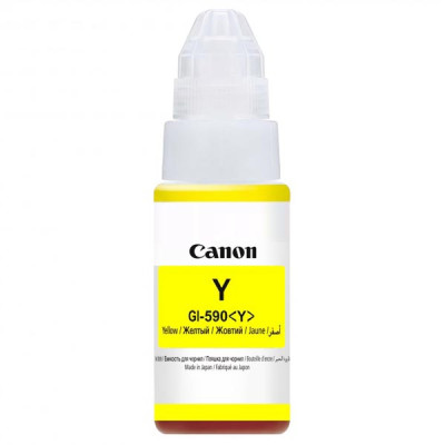 Originálny atrament Canon GI-590Y (1606C001), žltý, 7000 strán (70 ml)