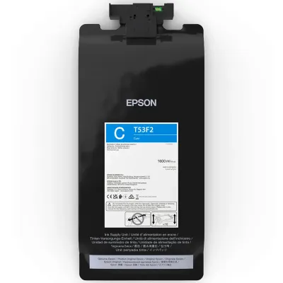 Originálny atrament Epson T53F2 (C13T53F200), azúrový, 1600 ml