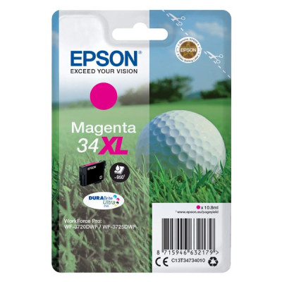 Originálny atrament Epson T3473 (C13T34734010), purpurový, 10,8 ml