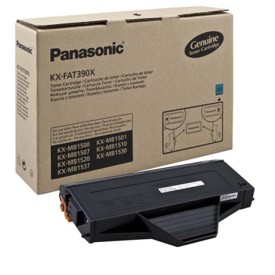 Originálny toner Panasonic KX-FAT390X, čierny, 1500 strán