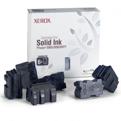Originálny toner Xerox 108R00749, čierny, 6-pack