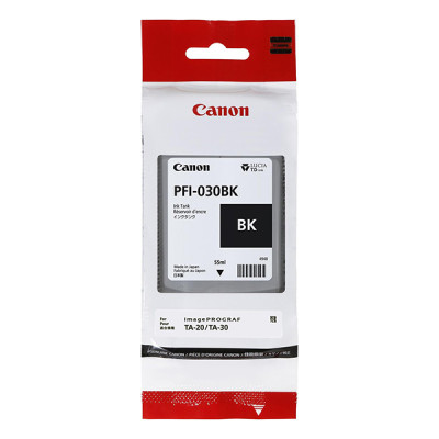 Originálny atrament Canon PFI-030Bk (3489C001), čierny, 55 ml