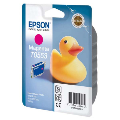 Originálny atrament Epson T0553 (C13T055340), purpurový, 290 strán (8 ml)