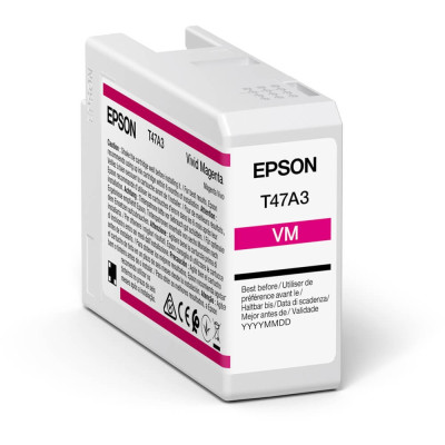 Originálny atrament Epson T47A3 (C13T47A30N), vivid purpurový, 50 ml