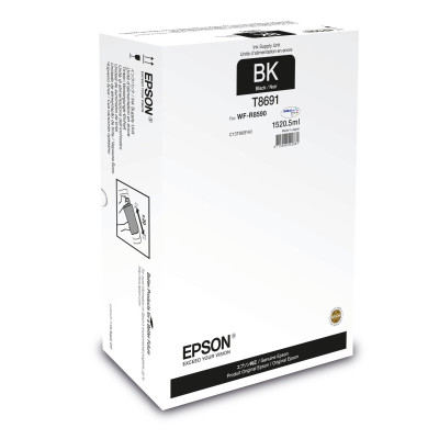 Originálny atrament Epson T8691 (C13T869140 ), čierny, 75000 strán (1520,5 ml), XXL