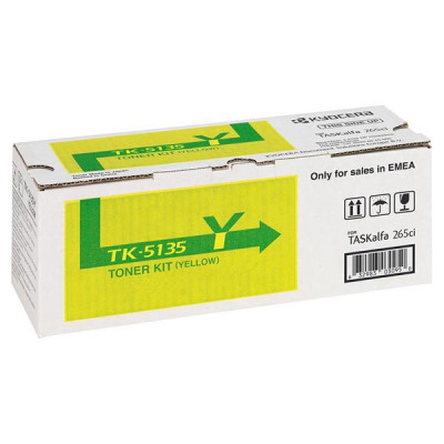 Originálny toner Kyocera TK-5135Y (1T02PAANL0), žltý, 5000 strán