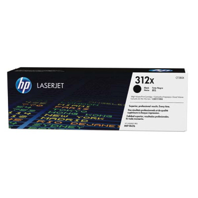 Originálny toner HP CF380X (312X), čierny, 4400 strán