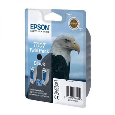 Originálny atrament Epson T007402 (C13T007402), čierny, 1080 strán (2 × 16 ml), 2-pack