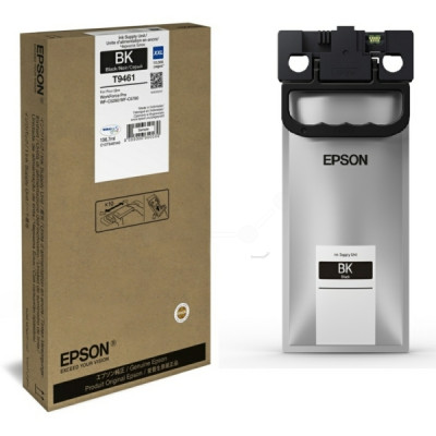 Originálny atrament Epson T9461 (C13T946140), čierny, 10000 strán (136,7 ml)