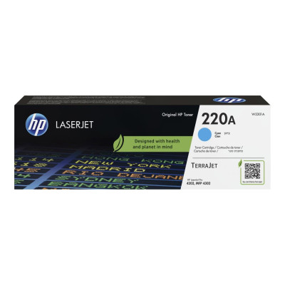 Originálny toner HP W2201A (220A), azúrový, 1800 strán