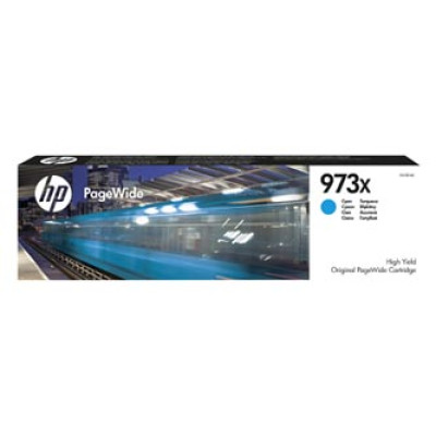 Originálny atrament HP F6T81AE (973X), azúrový, 7000 strán (82 ml)
