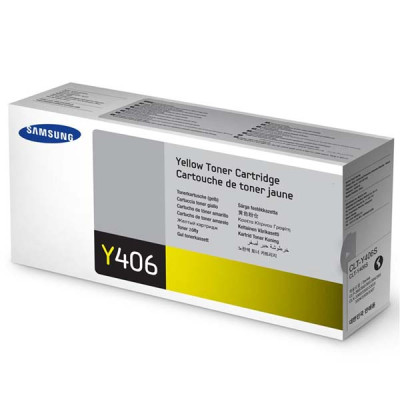Originálny toner Samsung CLT-Y406S (SU462A), žltý, 1000 strán