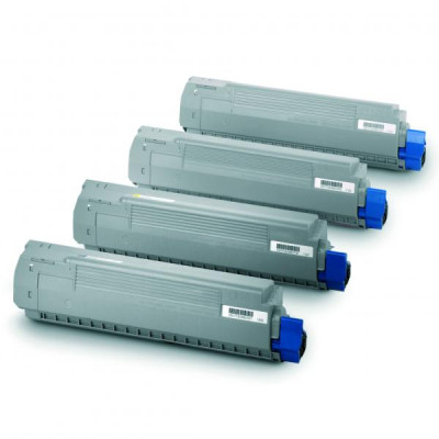 Originálny toner Oki C810 (44059105), žltý, 8000 strán