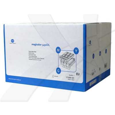 Originálny toner Konica Minolta 1710-5940-01 (9960A1710594001), CMY, 3 × 6000 strán, 3-pack