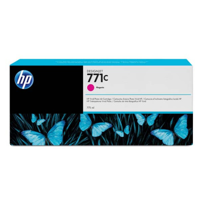Originálny atrament HP B6Y09A (771C), purpurový, 775 ml