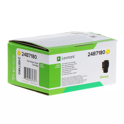 Originálny toner Lexmark 24B7180, žltý, 6000 strán