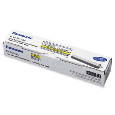 Originálny toner Panasonic KX-FATY508, žltý, 4000 strán