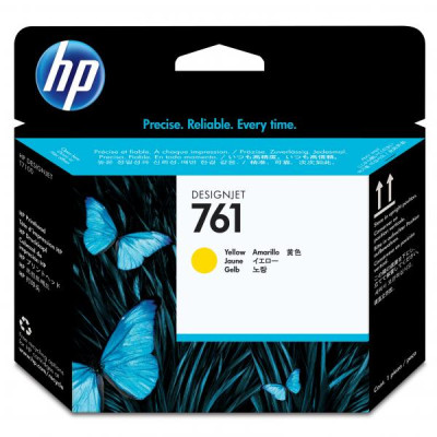 Originálna tlačová hlava HP CH645A (761), žltá