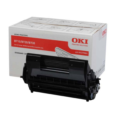 Originálny toner Oki B710 (1279001), čierny, 15000 strán