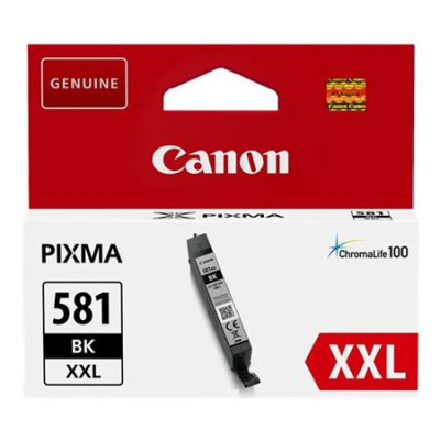 Originálny atrament Canon CLI-581XXL Bk (1998C001), čierny, 11,7 ml, XXL