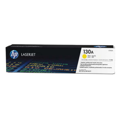 Originálny toner HP CF352A (130A), žltý, 1000 strán