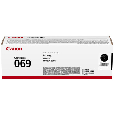 Originálny toner Canon 069BK (5094C002), čierny, 2100 strán