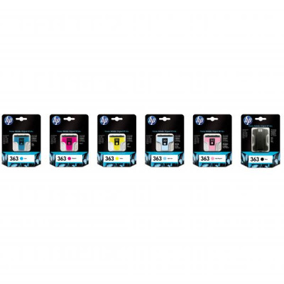 Originálny atrament HP C8772EE (363), purpurový, 3,5 ml