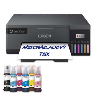 Atramentová tlačiareň Epson EcoTank L8050 (C11CK37402)