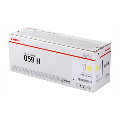Originálny toner Canon 059HY (3624C001), žltý, 13500 strán