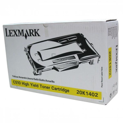 Originálny toner Lexmark 20K1402, žltý, 6600 strán