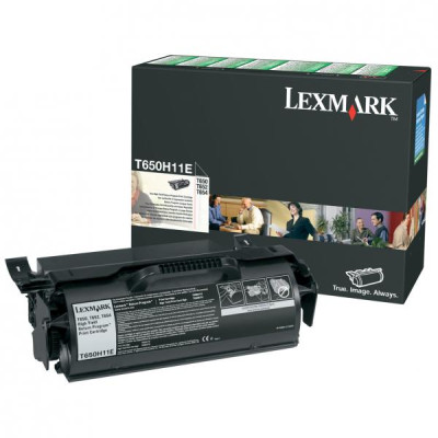 Originálny toner Lexmark T650H11E, čierny, 25000 strán