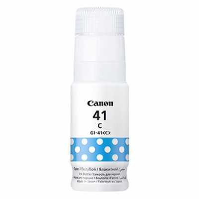Originálny atrament Canon GI-41C (4543C001), azúrový, 7700 strán (70 ml)