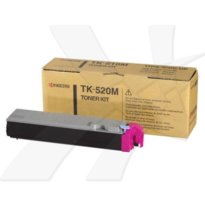 Originálny toner Kyocera TK-520M, purpurový, 4000 strán